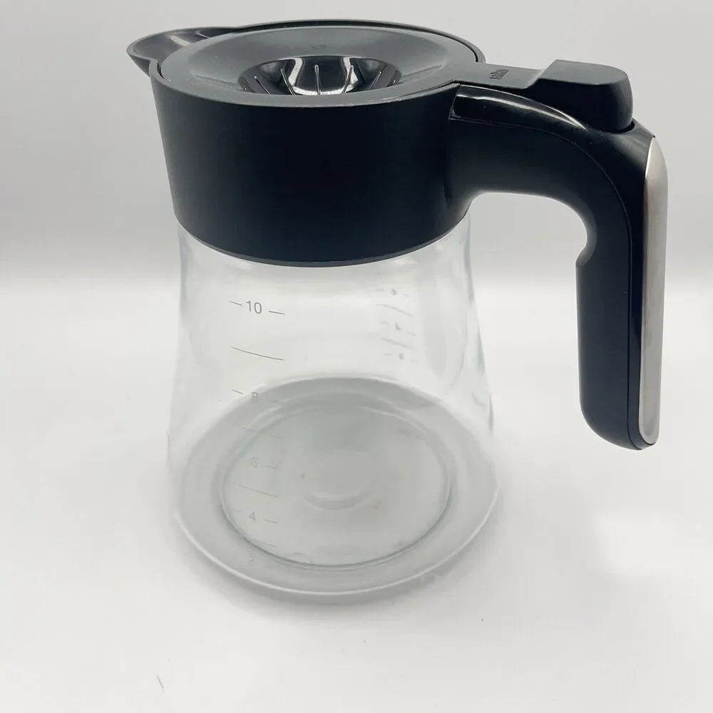 Braun MultiServe Replacement 10 Cup Glass Carafe KF9050 KF9070 KF9150 KF9170